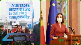 Maia Sandu reacționează la protestele de la Căile Ferate. Situația va fi discutată la CSS